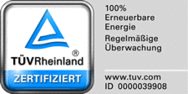 TÜV Rheinland Zertifikat - KlickEnergie
